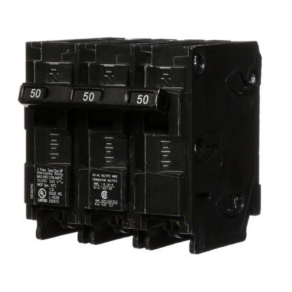Siemens Q350 Circuit Breaker | 240V 50A 3P Plug-In 10kA@240V Q Series