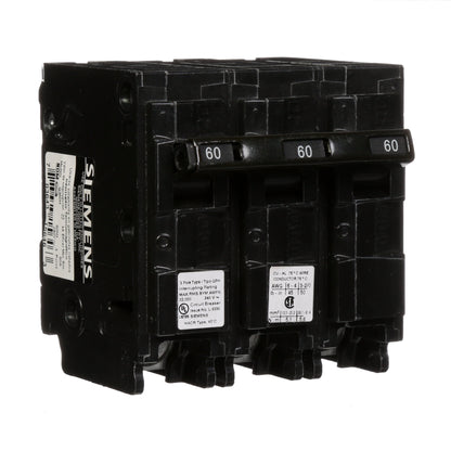 Siemens Q360H Circuit Breaker | 240V 60A 3P 22kA@240V Plug-In Q Series