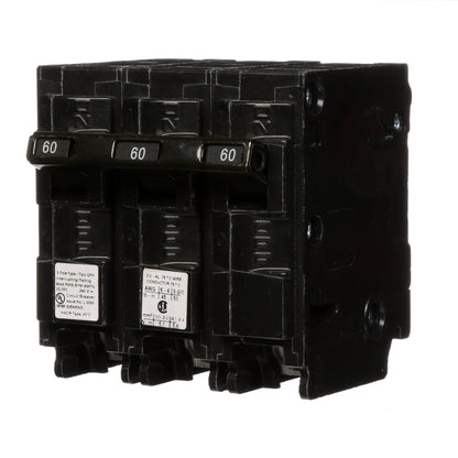 Siemens Q360H Circuit Breaker | 240V 60A 3P 22kA@240V Plug-In Q Series