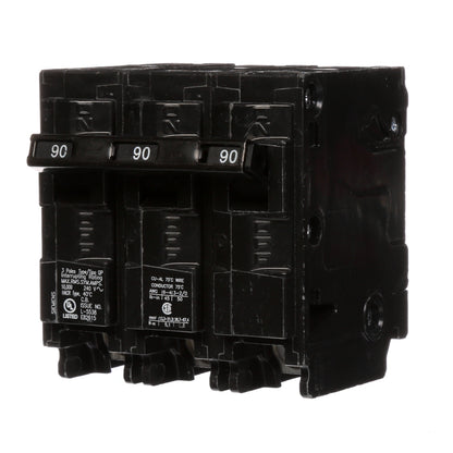 Siemens Q390 Circuit Breaker | 240V 90A 3P 10kA@240V Plug-In Q Series
