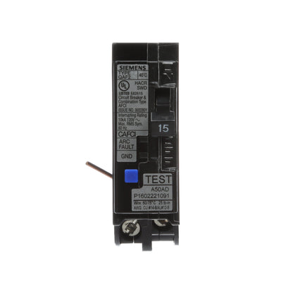 Siemens QA115AFCWG Circuit Breaker | Q Series QAF2 120V 15A