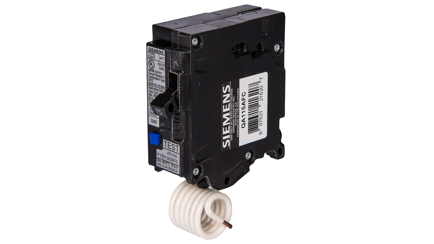 Siemens QA120AFCHH Circuit Breaker | Q Series HQAF2 120V 20A