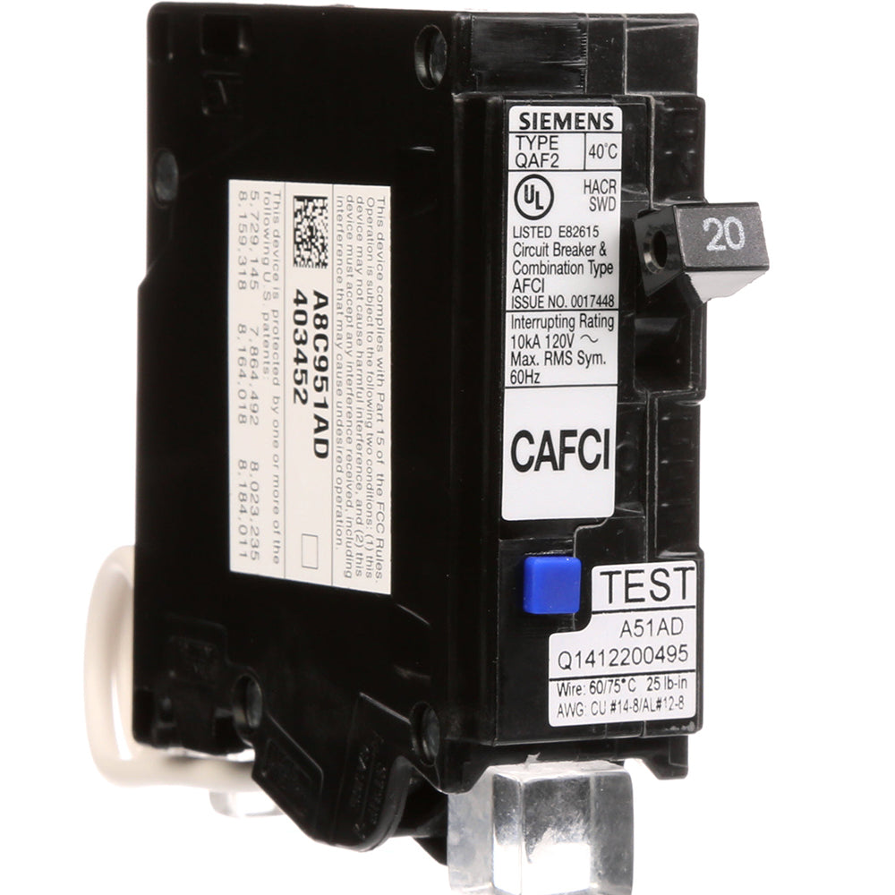 Siemens QA120AFCNL Molded Case Circuit Breaker