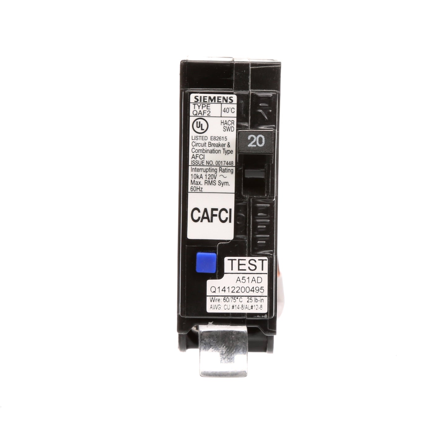 Siemens QA120AFCNL Molded Case Circuit Breaker