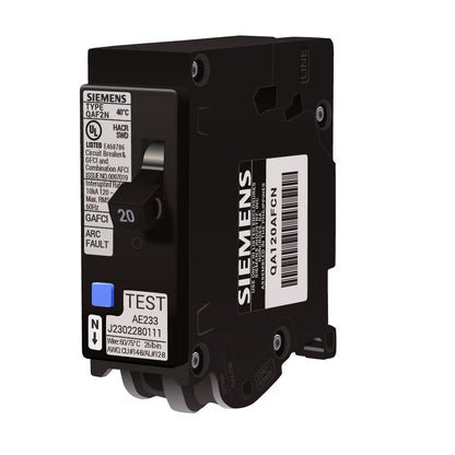 Siemens QA120AFCN Circuit Breaker | Q Q 120V 20A