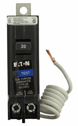 QB1020GF - Cutler Hammer Bolt-On 20 Amp 1 Pole Circuit Breaker - Essential Electric Supply