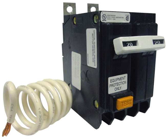 QBGFEP2020 - Cutler Hammer Bolt-On 20 Amp 2 Pole Circuit Breaker - Essential Electric Supply