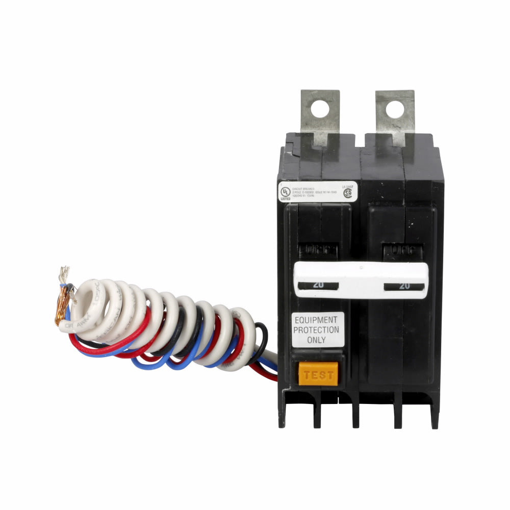 QBGFEP2020W1 - Cutler Hammer Bolt-On 20 Amp 2 Pole Circuit Breaker - Essential Electric Supply