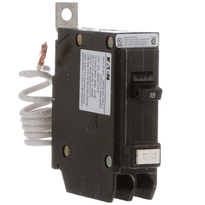 Eaton QBGFT1015 Circuit Breaker | 120V 15A 1P 10kA@120V Bolt-On QUICKLAG