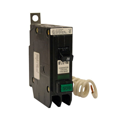 Cutler Hammer QBHCAF1020 Circuit Breaker | 240V 20A 1P 22kA@120V Bolt-On QUICKLAG