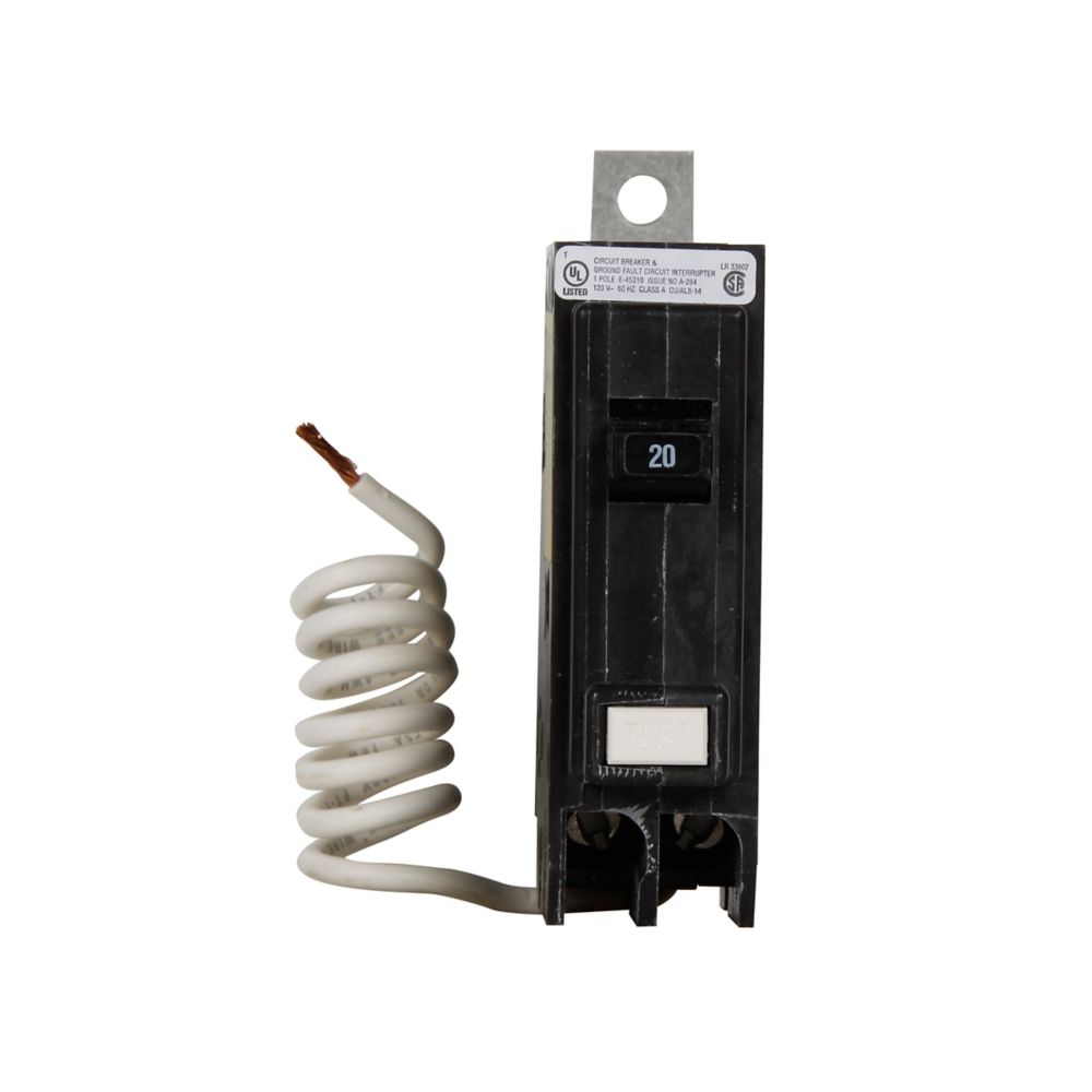 Eaton QBH1015GF Circuit Breaker | 240V 15A 1P 22kA@120V Bolt-On