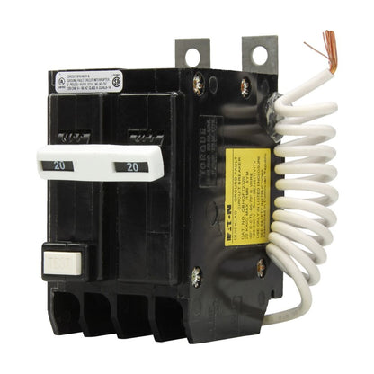 Eaton QBHGFT2020 Circuit Breaker | 240V 20A 2P 10kA@240V Bolt-On QUICKLAG