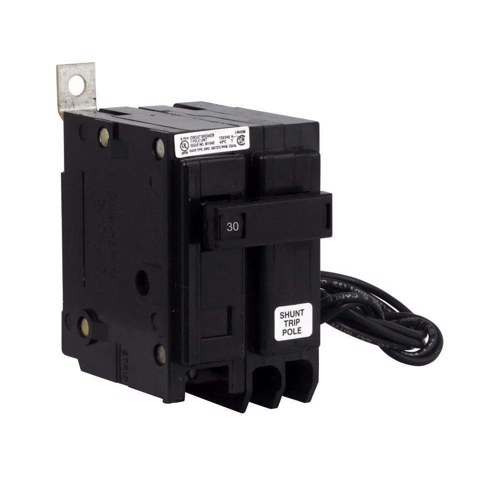 Cutler Hammer QBHW1030S Circuit Breaker | 240V 30A 1P 22kA@240V Bolt-On QUICKLAG