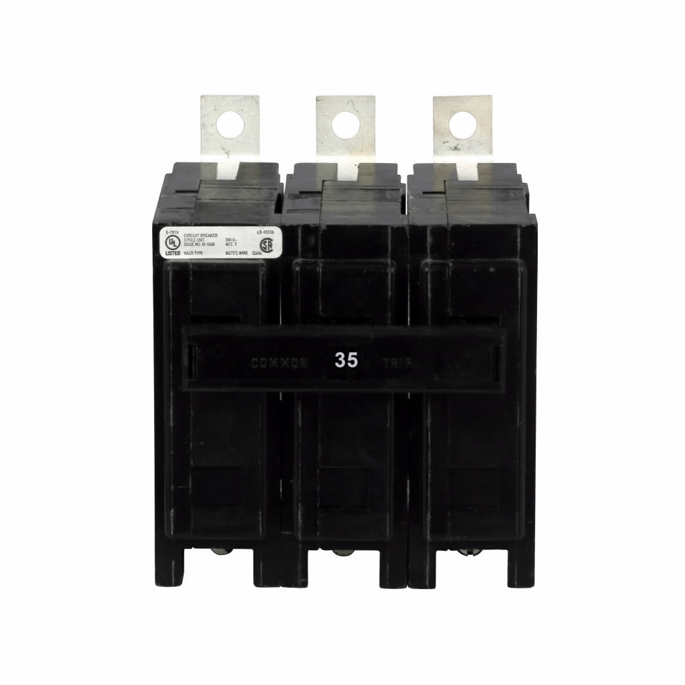 QBHW3035H - Cutler Hammer Bolt-On 35 Amp 3 Pole Circuit Breaker - Essential Electric Supply