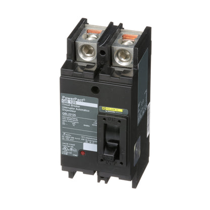 Square D QBL22125 Circuit Breaker | 240V 125A 2P 10kA@240V Feed-Thru Powerpact