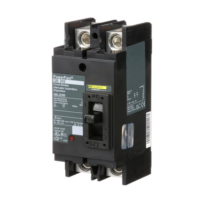Square D QBL22200 Circuit Breaker | 240V 200A 2P 10kA@240V Bolt-On Powerpact