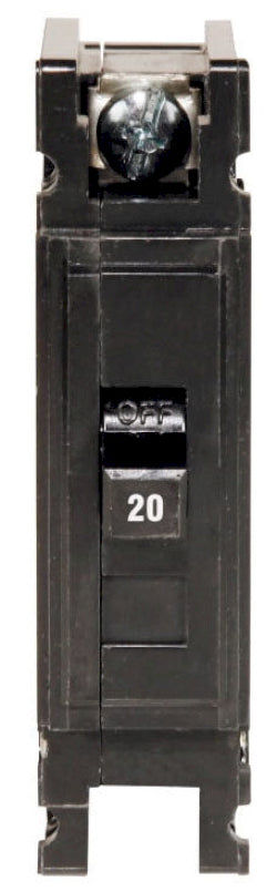 QC1020 - Cutler Hammer Feed-Thru 20 Amp 1 Pole Circuit Breaker - Essential Electric Supply