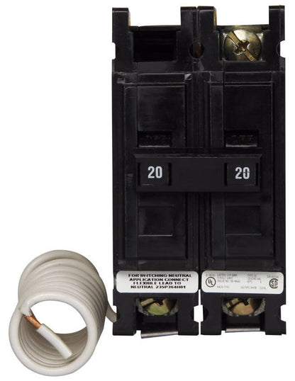Cutler Hammer QC2020B Circuit Breaker | QUICKLAG QC 240V 20A