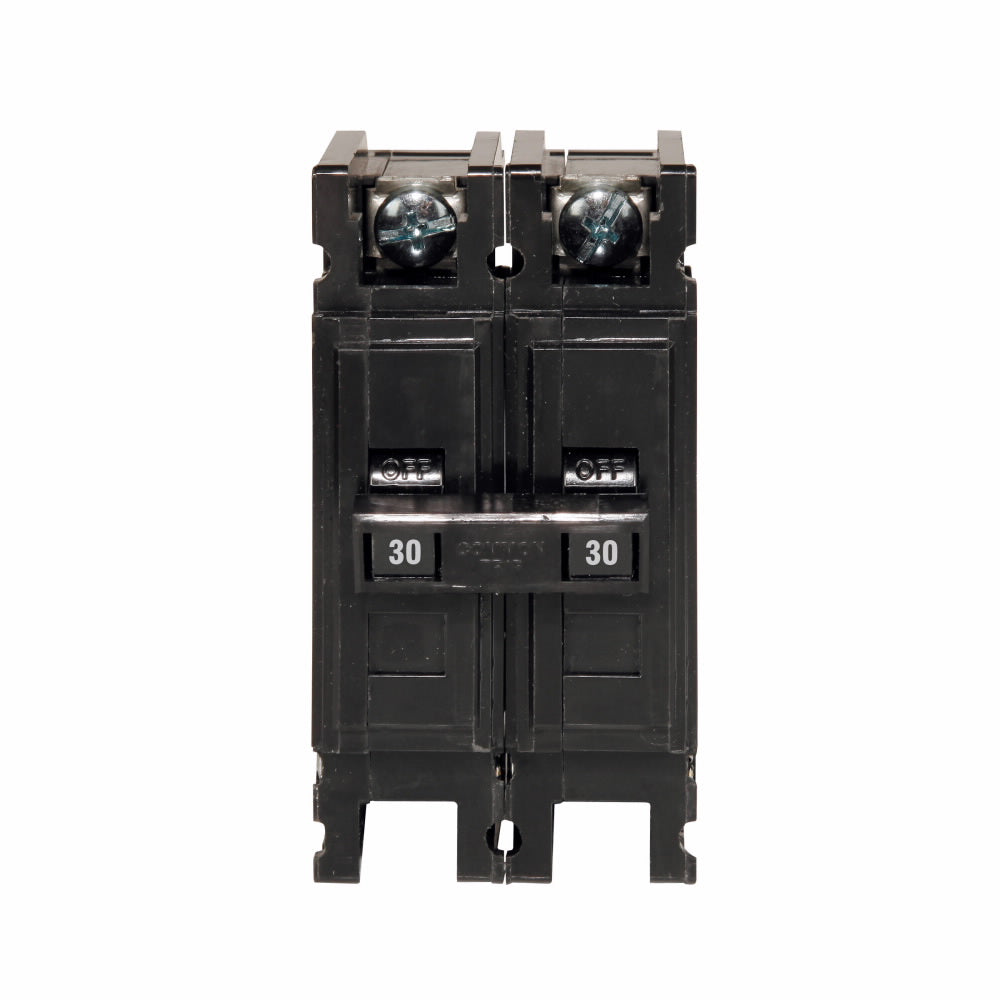 QC2030H - Cutler Hammer Feed-Thru 240V 30A 2 pole circuit breaker 10kA@240V - Essential Electric Supply