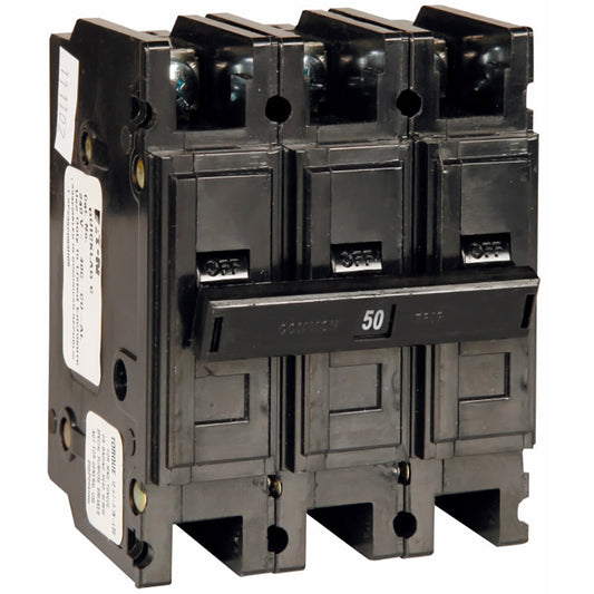 Eaton QC3050HT Circuit Breaker | 50A 240V 3P 10kAIC QC Series