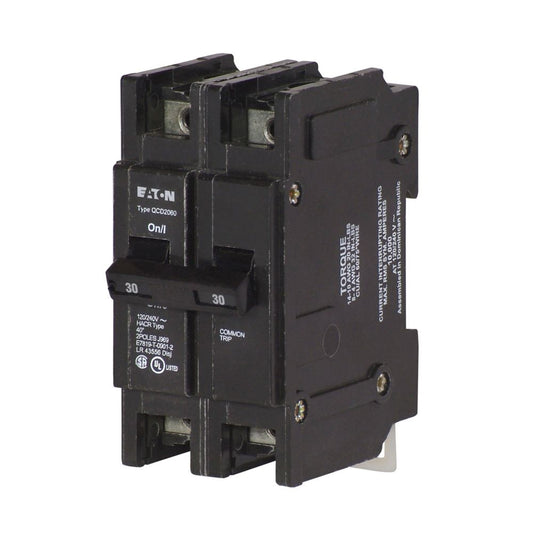 Eaton QCD2030 Circuit Breaker | 240V 30A 2P 10kA@240V Bolt-On