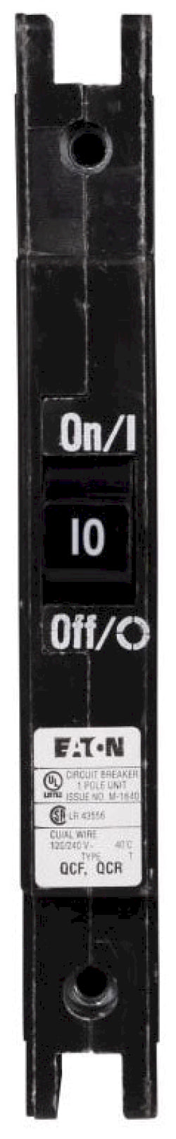 QCF1010 - Cutler Hammer Feed-Thru 10 Amp 1 Pole Circuit Breaker - Essential Electric Supply