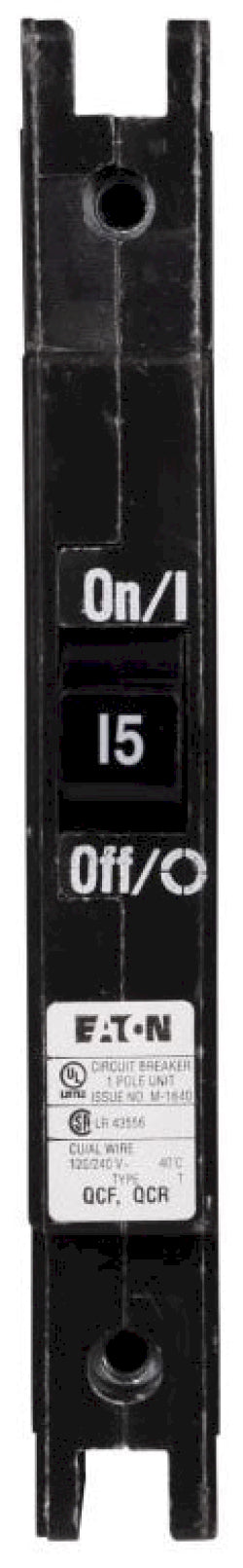 QCF1015 - Cutler Hammer Feed-Thru 15 Amp 1 Pole Circuit Breaker - Essential Electric Supply