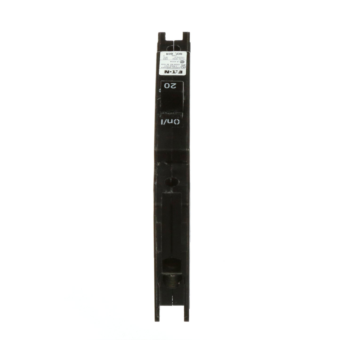Cutler Hammer QCF1020 Circuit Breaker | 240V 20A 1P 10kA@120V Feed-Thru QUICKLAG