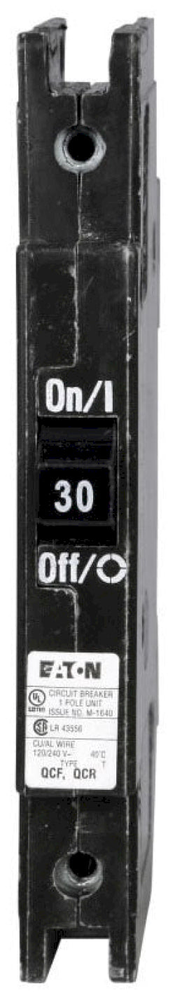 QCF1030 - Cutler Hammer Feed-Thru 30 Amp 1 Pole Circuit Breaker - Essential Electric Supply