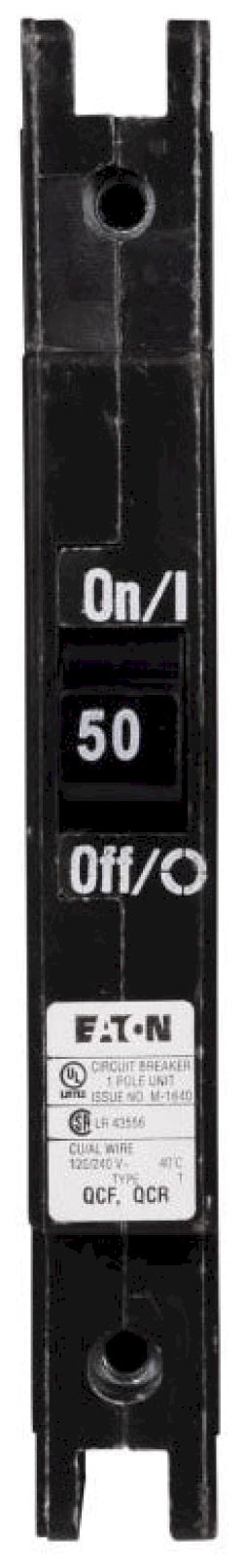 QCF1050 - Cutler Hammer Feed-Thru 50 Amp 1 Pole Circuit Breaker - Essential Electric Supply