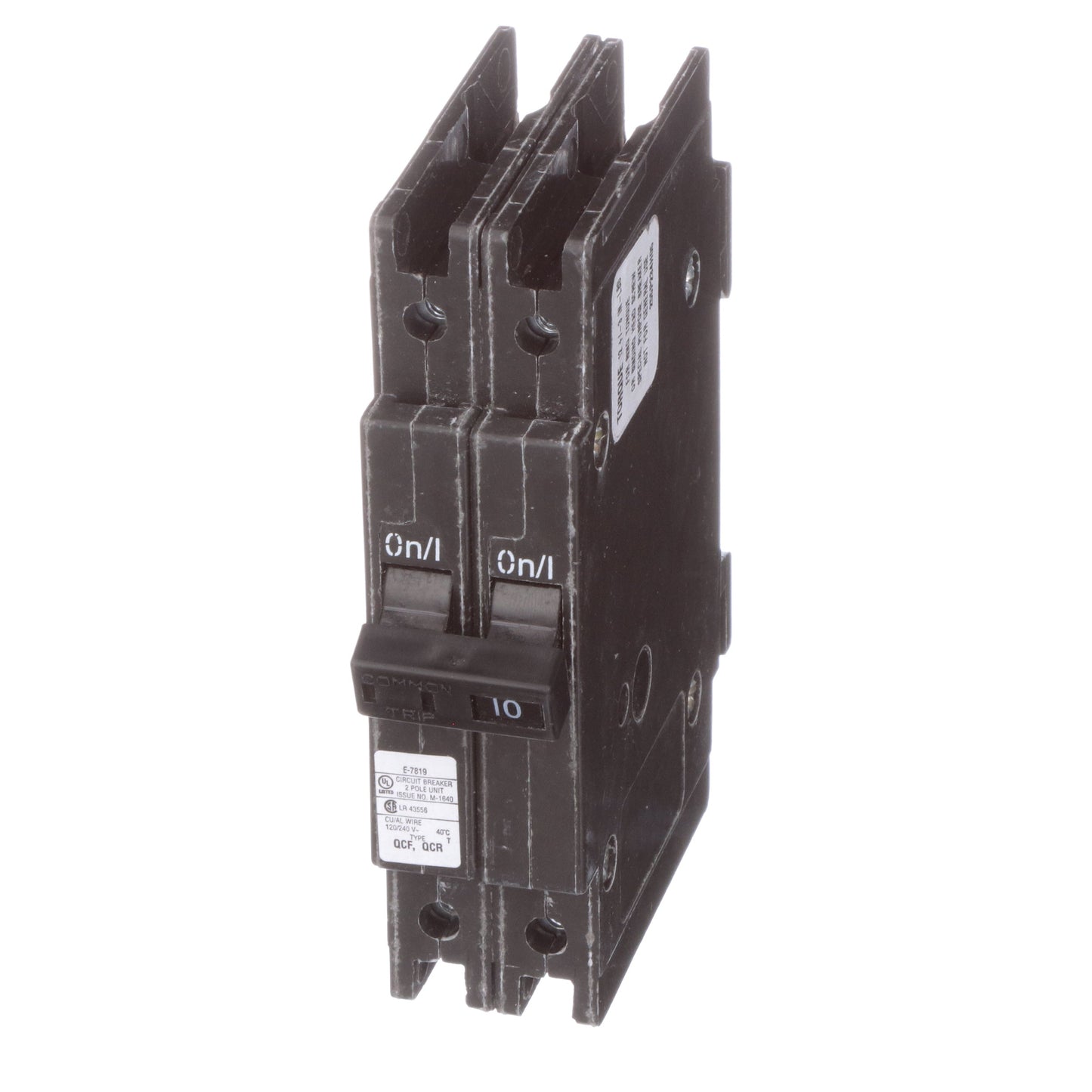 Cutler Hammer QCF2010T Circuit Breaker | QUICKLAG QCF 10V 10A