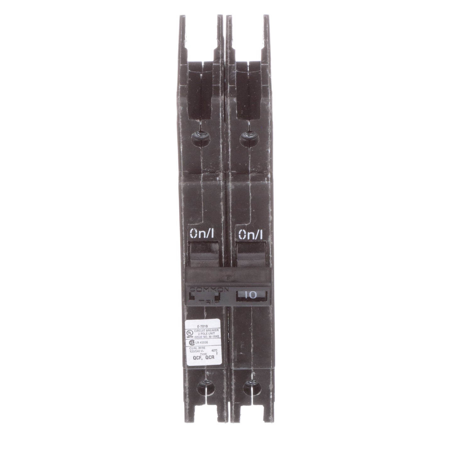 Cutler Hammer QCF2010T Circuit Breaker | QUICKLAG QCF 10V 10A