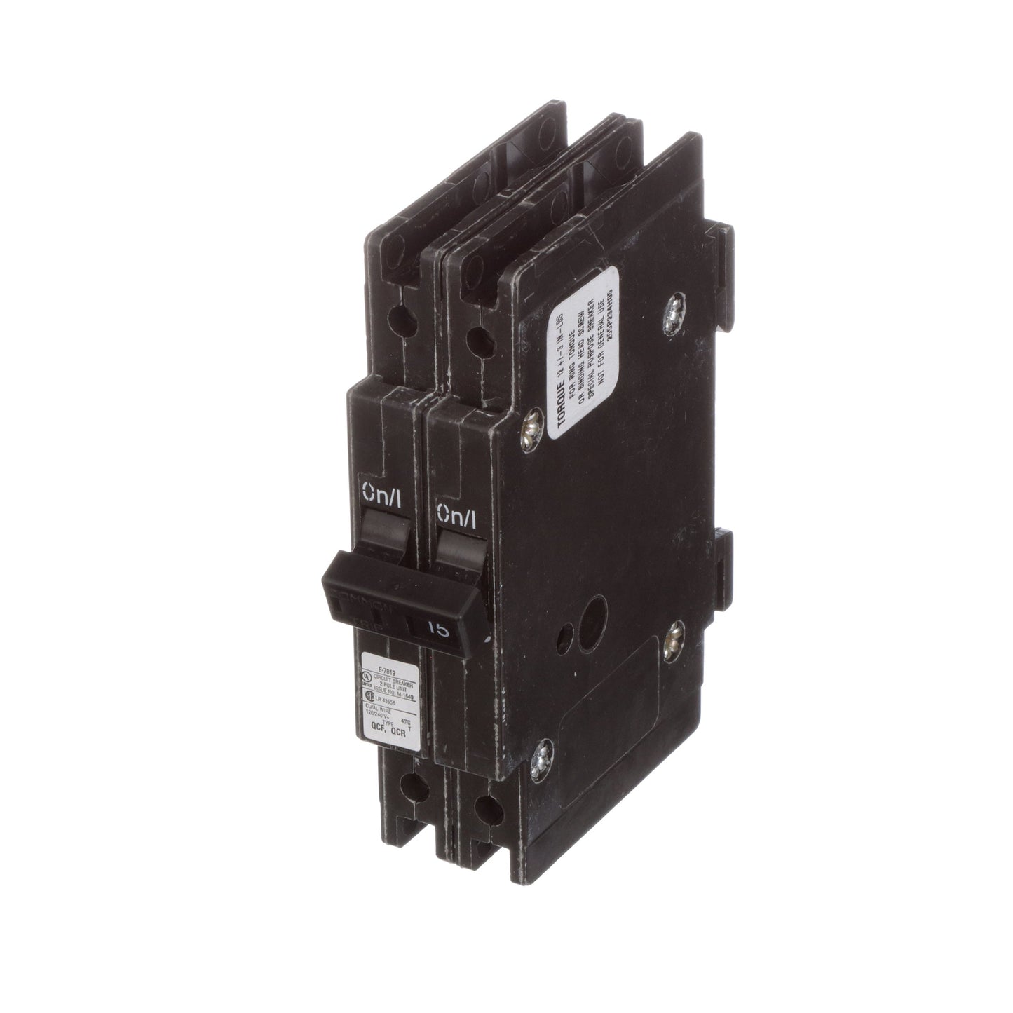 Cutler Hammer QCF2015T Circuit Breaker | QUICKLAG QCF 240V 15A