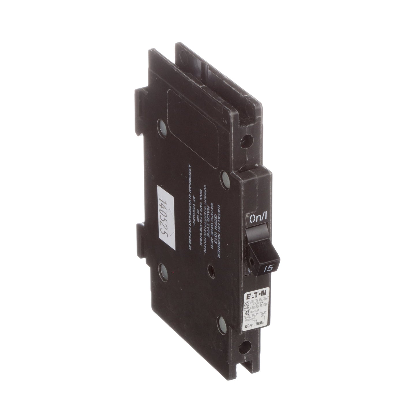 Cutler Hammer QCFH1015 Circuit Breaker | QUICKLAG QUICKLAG Series 240V 15A
