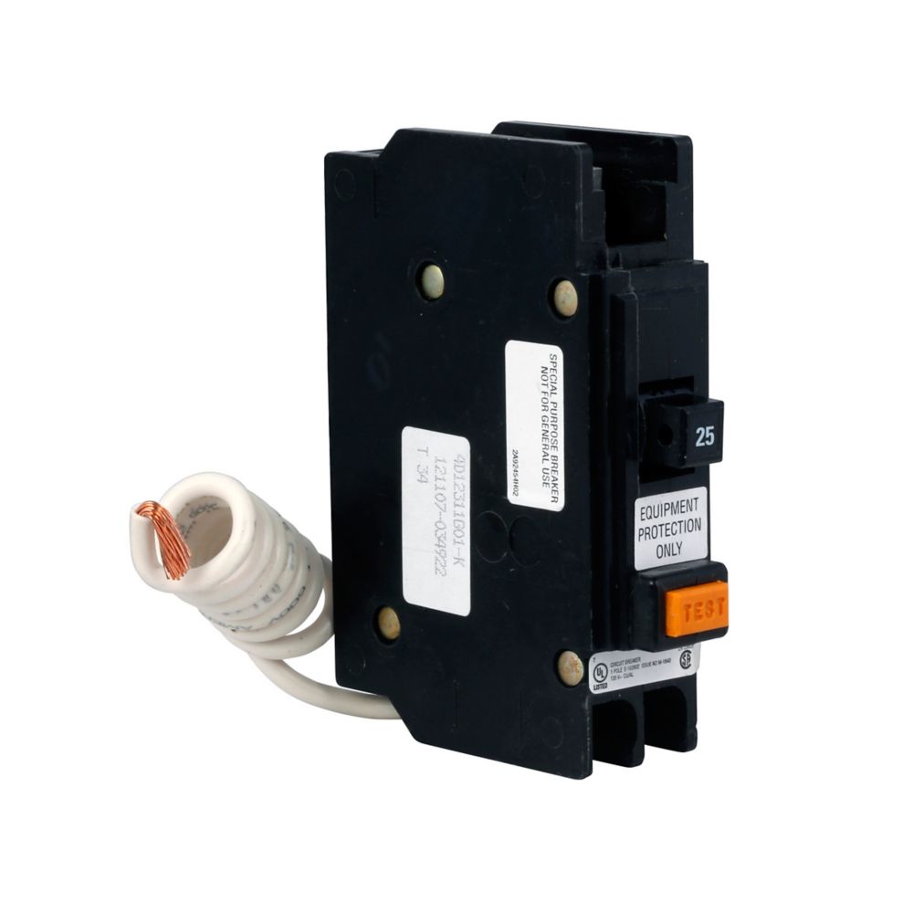 Cutler Hammer QCGFEP1025 Circuit Breaker | 120V 25A 1P 10kA@120V Feed-Thru Quicklag