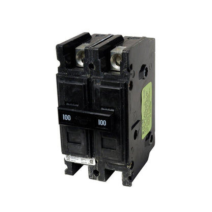 Cutler Hammer QCHW2100 Circuit Breaker | 240V 100A 2P 22kA@240V Feed-Thru Quicklag