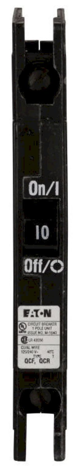QCR1010 - Cutler Hammer Feed-Thru 10 Amp 1 Pole Circuit Breaker - Essential Electric Supply