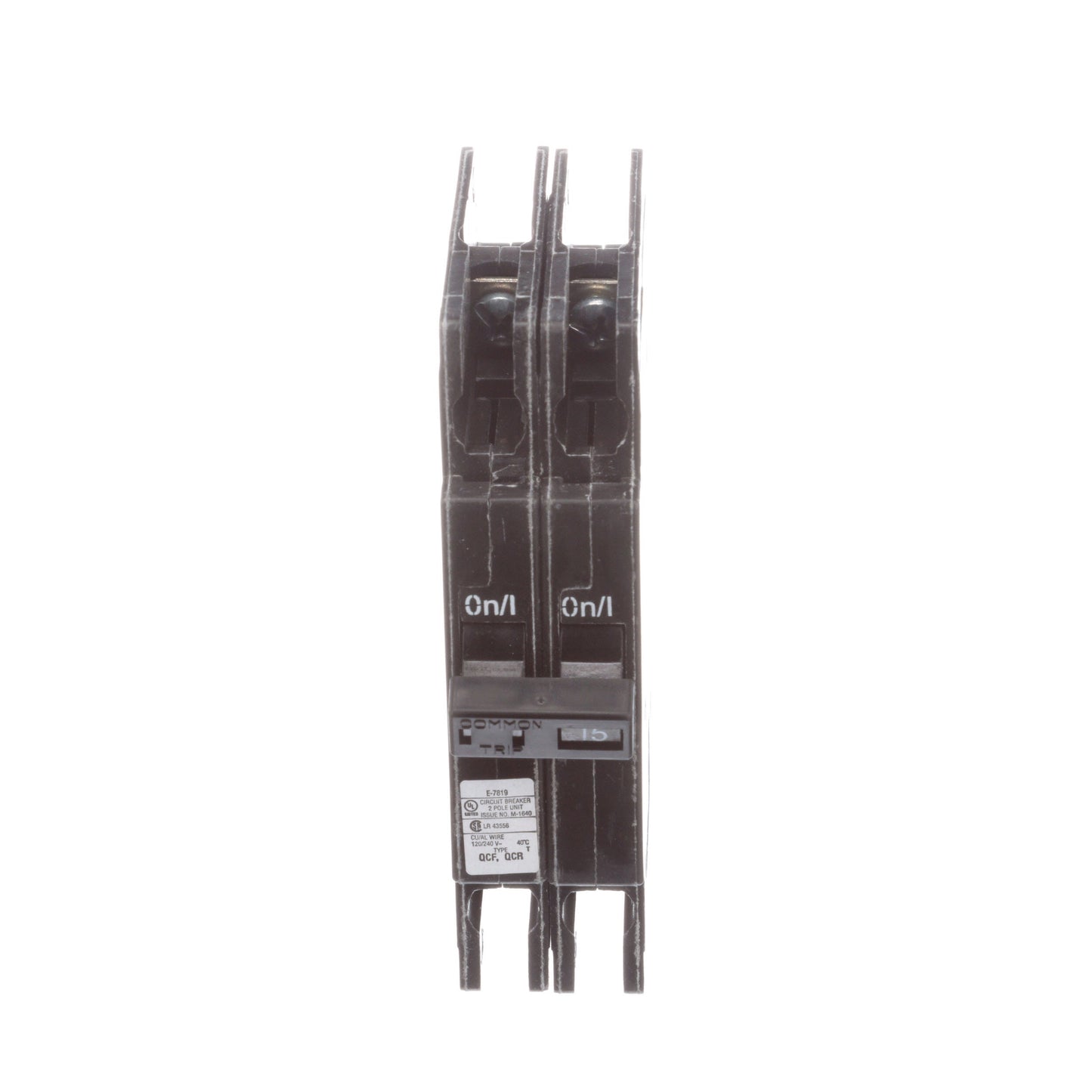 Eaton QCR2015T Circuit Breaker Load Center | 240V 15A 1-Phase 2-Pole QUICKLAG