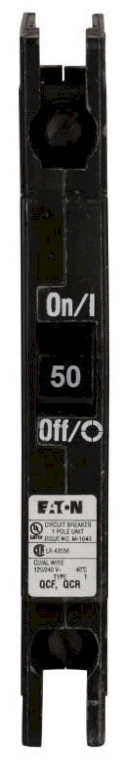 QCR2050 - Cutler Hammer Feed-Thru 50 Amp 2 Pole Circuit Breaker - Essential Electric Supply
