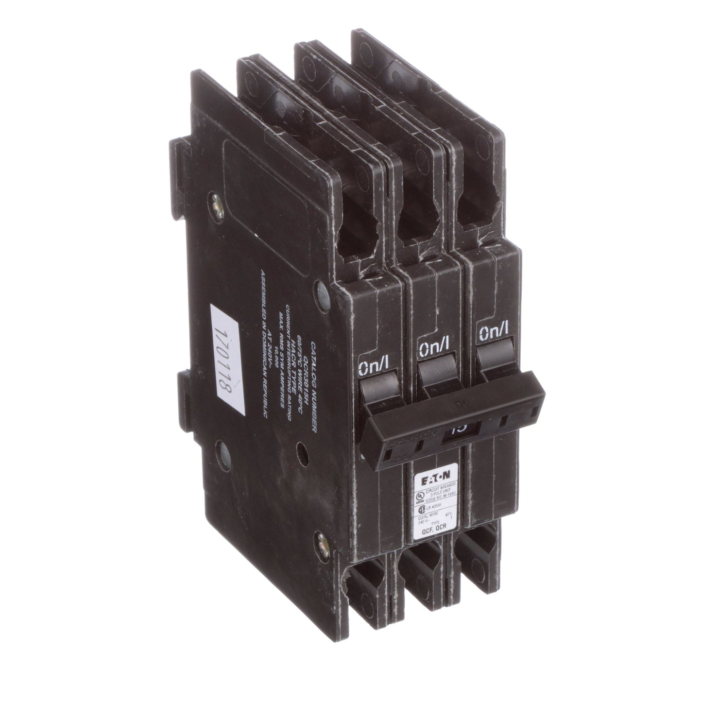 Cutler Hammer QCR3015H Circuit Breaker | QUICKLAG QCR 240V 15A