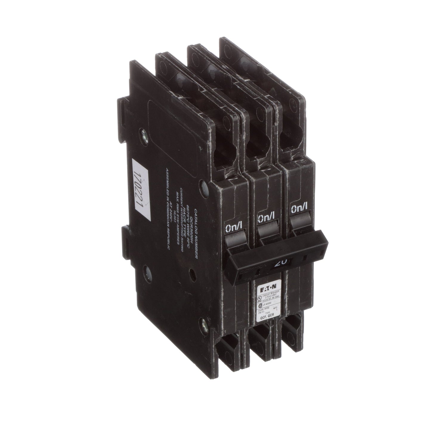 Cutler Hammer QCR3020H Circuit Breaker | QUICKLAG QCR 240V 20A