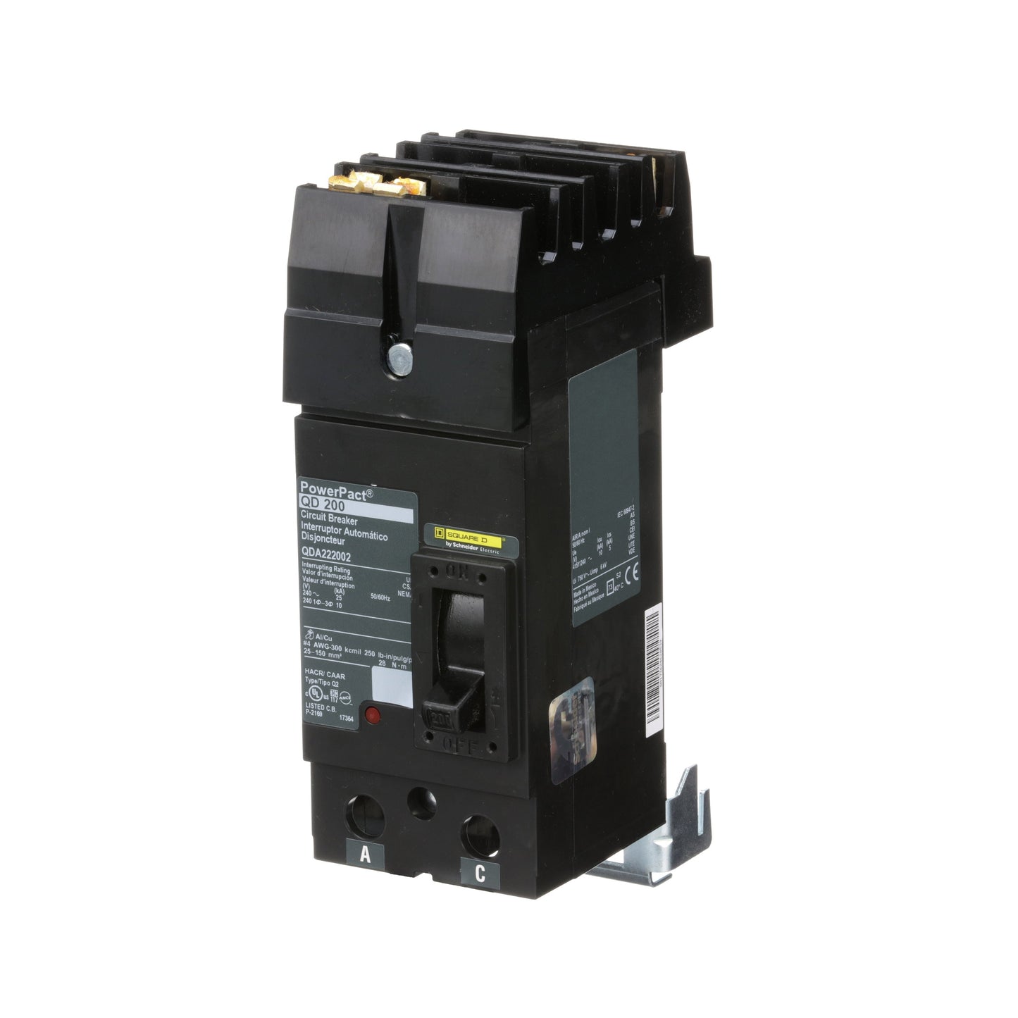 Square D QDA222002 Circuit Breaker | I-Line QDA 240V 200A