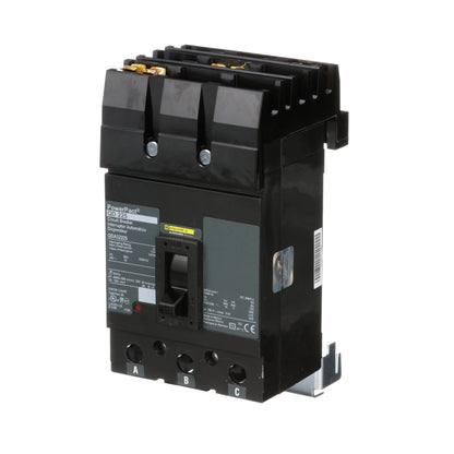 Square D QDA32225 Molded Case Circuit Breaker | 240V 225A 3P 25kA@240V I-Line