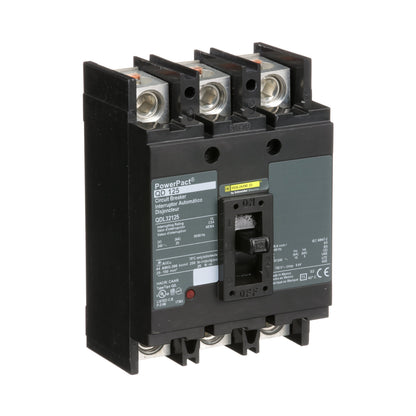 Square D QDL32125 Circuit Breaker | 240V 125A 3P 25kA@240V Bolt-On Powerpact