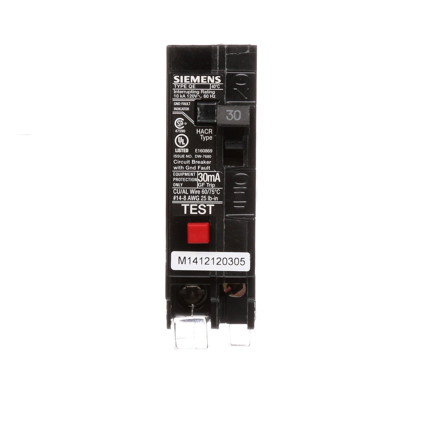 Siemens QE130 Circuit Breaker | Q Series QE 240V 30A