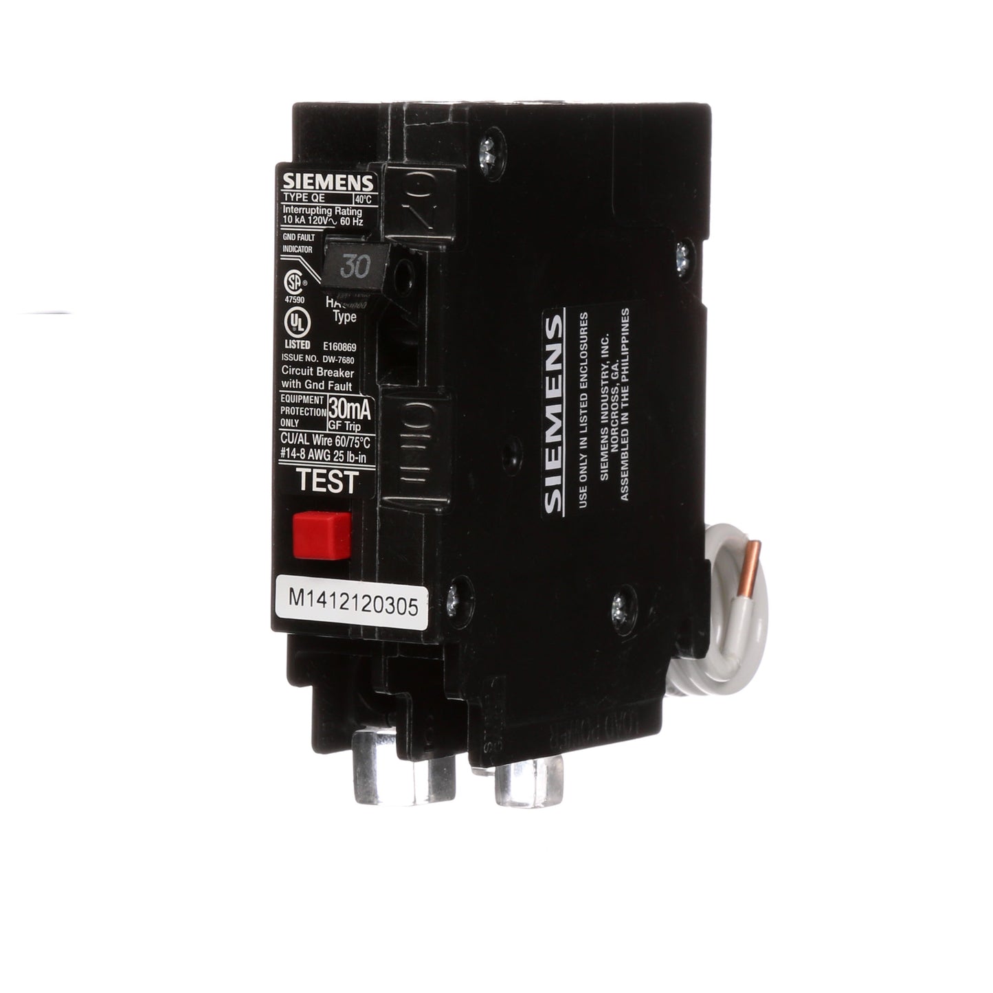 Siemens QE130 Circuit Breaker | Q Series QE 240V 30A