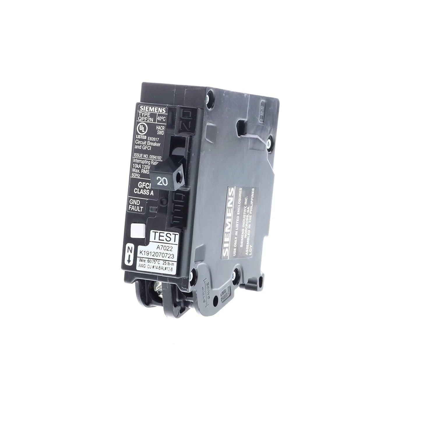 QF120AN - Siemens     circuit breaker - Essential Electric Supply