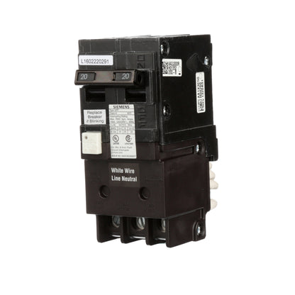 Siemens QF220A Circuit Breaker | 120/240VAC 20A 2P 10kA@240V Q Series