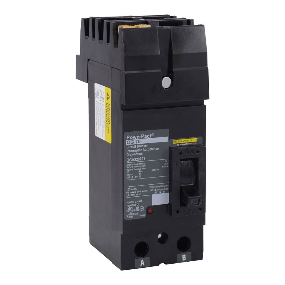 Square D QGA221253 Circuit Breaker | 240V 125A 2P 65kA@240V I-Line