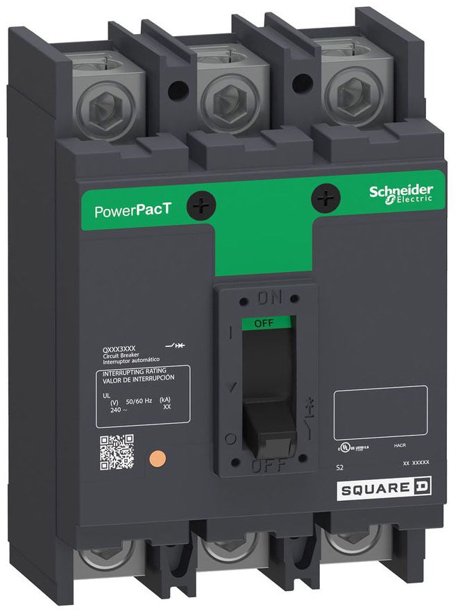 QGL32150 - Schneider Electric/ Square D Feed-Thru 150 Amp 3 Pole Circuit Breaker - Essential Electric Supply